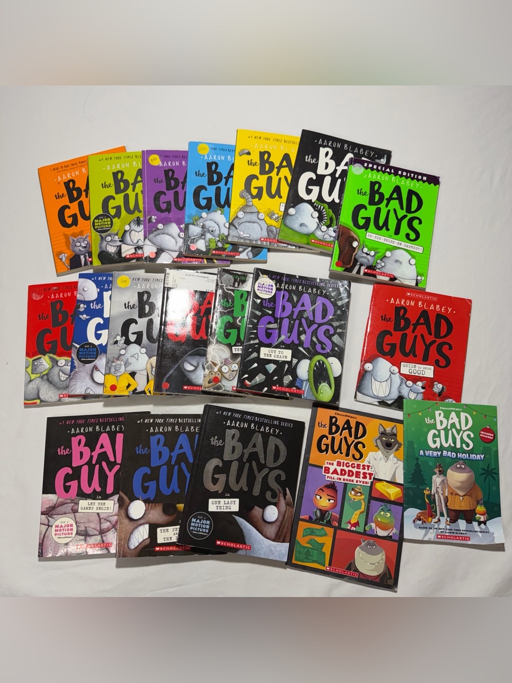 The Bad Guys Book Bundle - Colorful Covers